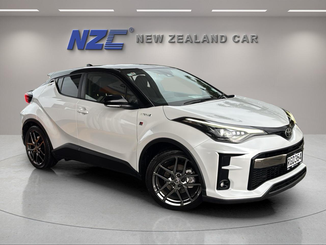 2021 Toyota C-HR GR SPORT + NZ NEW + HYBRID + LEATHER ALCANTARA