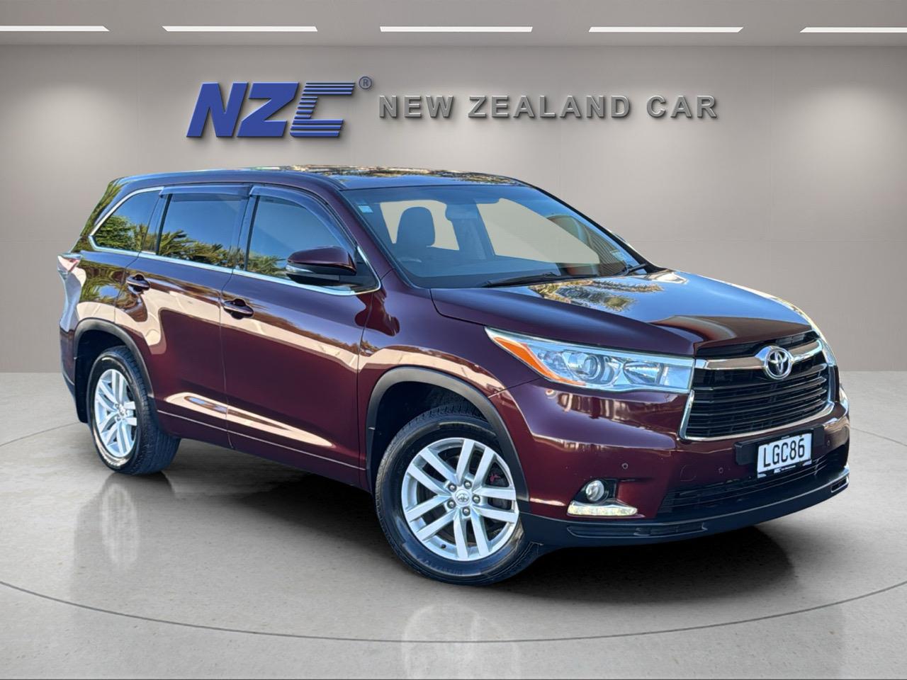 NZC 2014 Toyota Highlander just arrived to Auckland