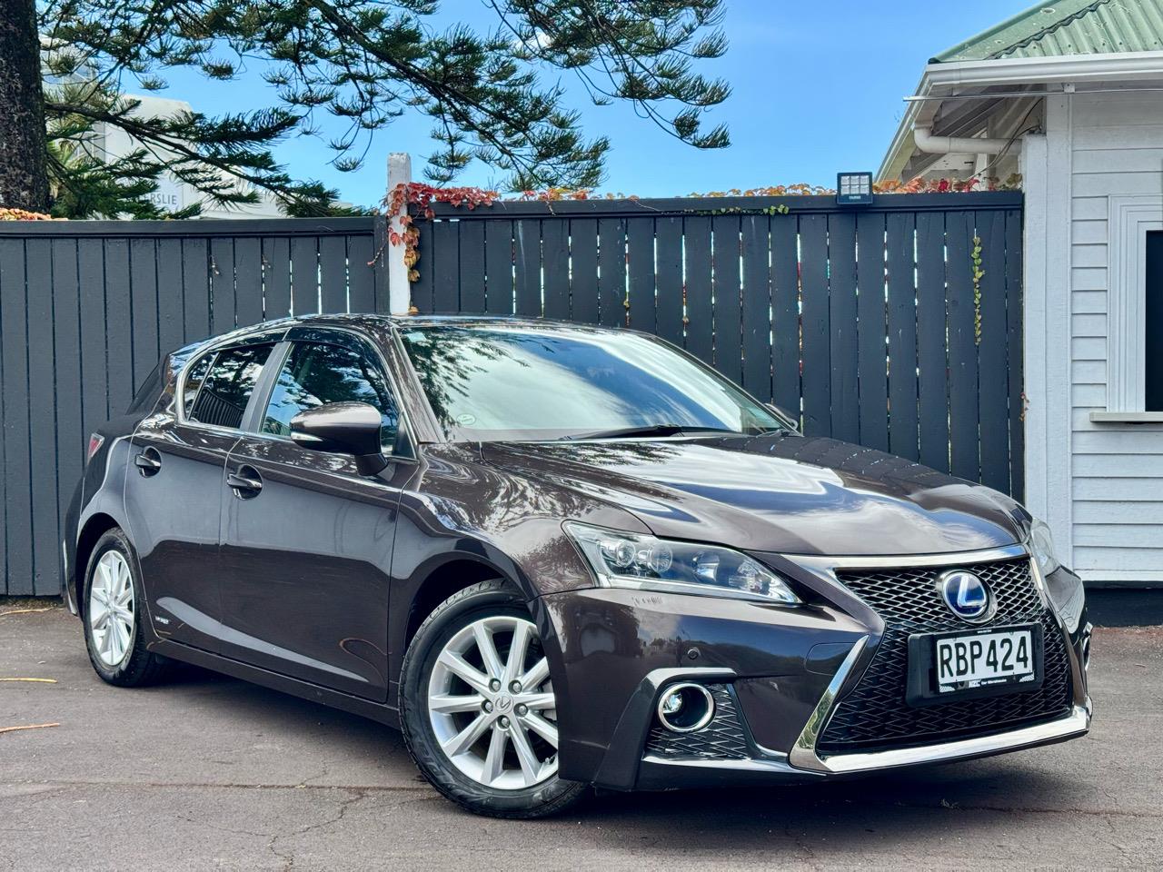 NZC 2013 Lexus CT 200h just arrived to Auckland