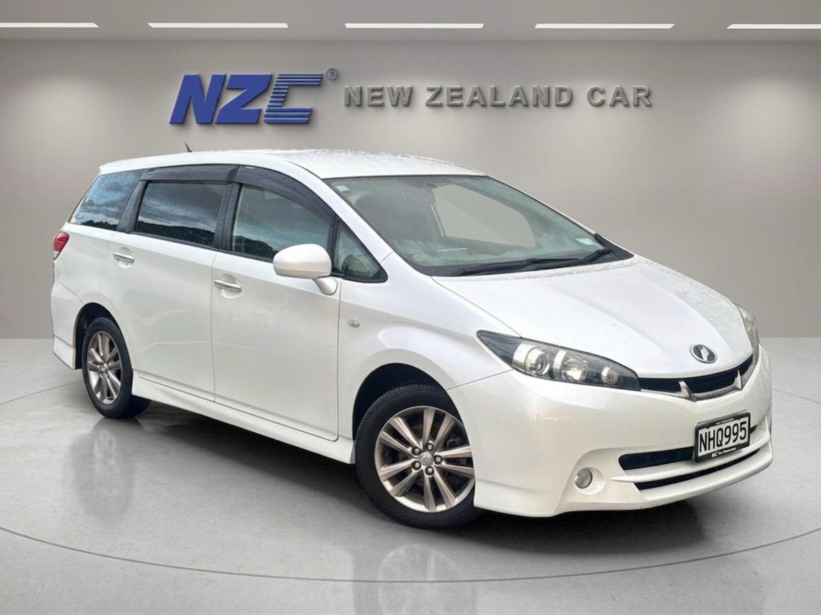 2012 Toyota Wish REVERSE CAMERA + 7 SEATER + KEYLESS ENTRY