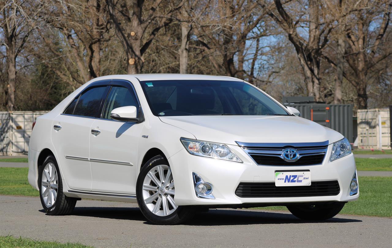 NZC 2013 Toyota Camry just arrived to Auckland