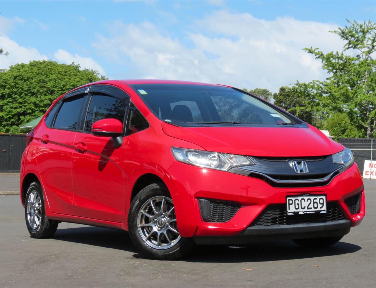 NZC 2014 Honda Fit just arrived to Auckland