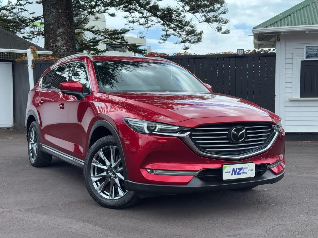 2019 Mazda CX-8 25T 4WD + 6 SEATER + LEATHER +HUD