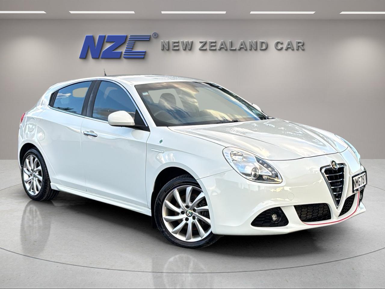 2014 Alfa Romeo Giulietta NZ NEW + LOW 76KMS + TURBO